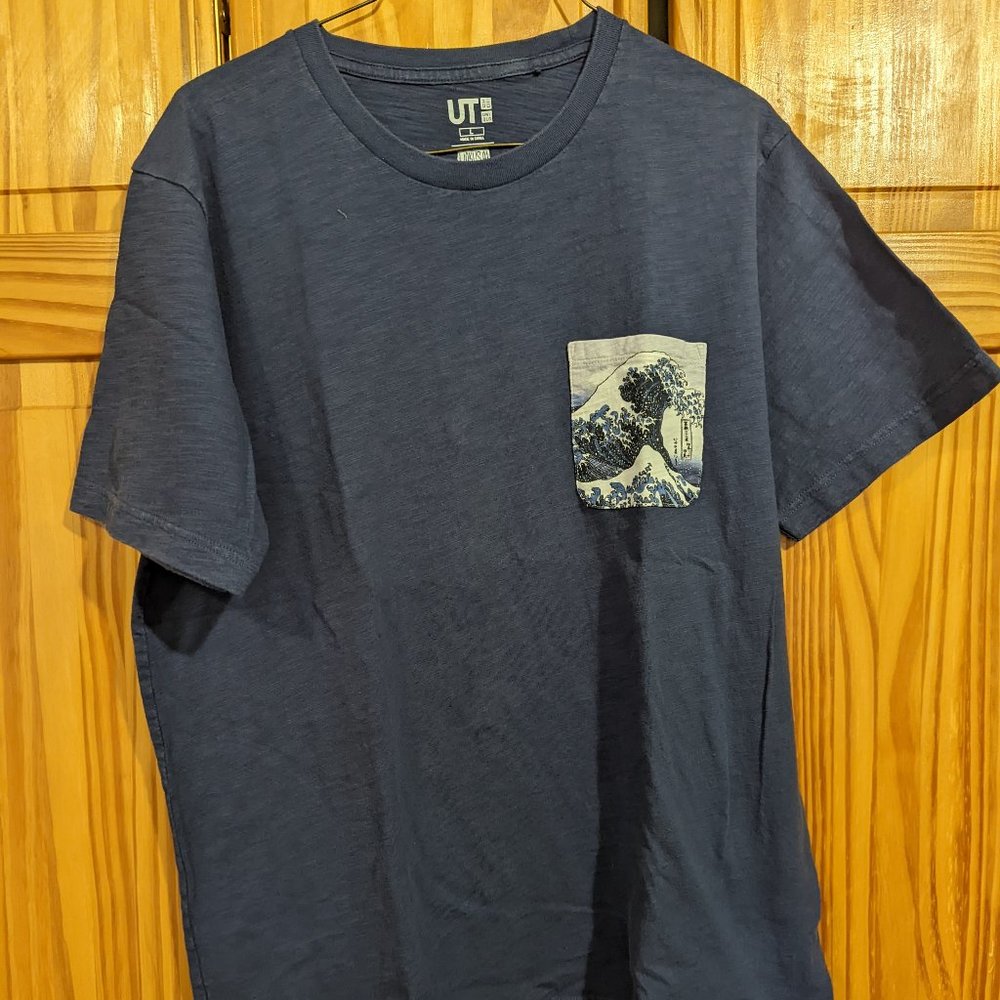 Uniqlo Edo Ukiyo-E Shirt DISCONTINUED Size Large